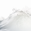 Serene Crest: The Graceful Flow of Water"
